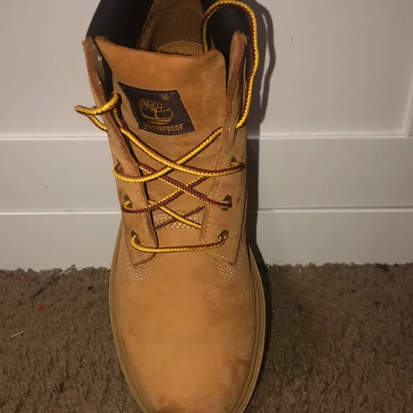 Timberlands Size 6. Only worn once Timberland | Shoes | Burnt Orange Timberlands Worn Only Once  main image 4